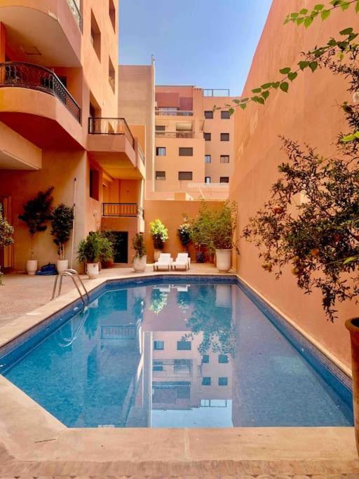 Cosy Appartement Au Coeur De Gueliz Marrakesh Extérieur photo