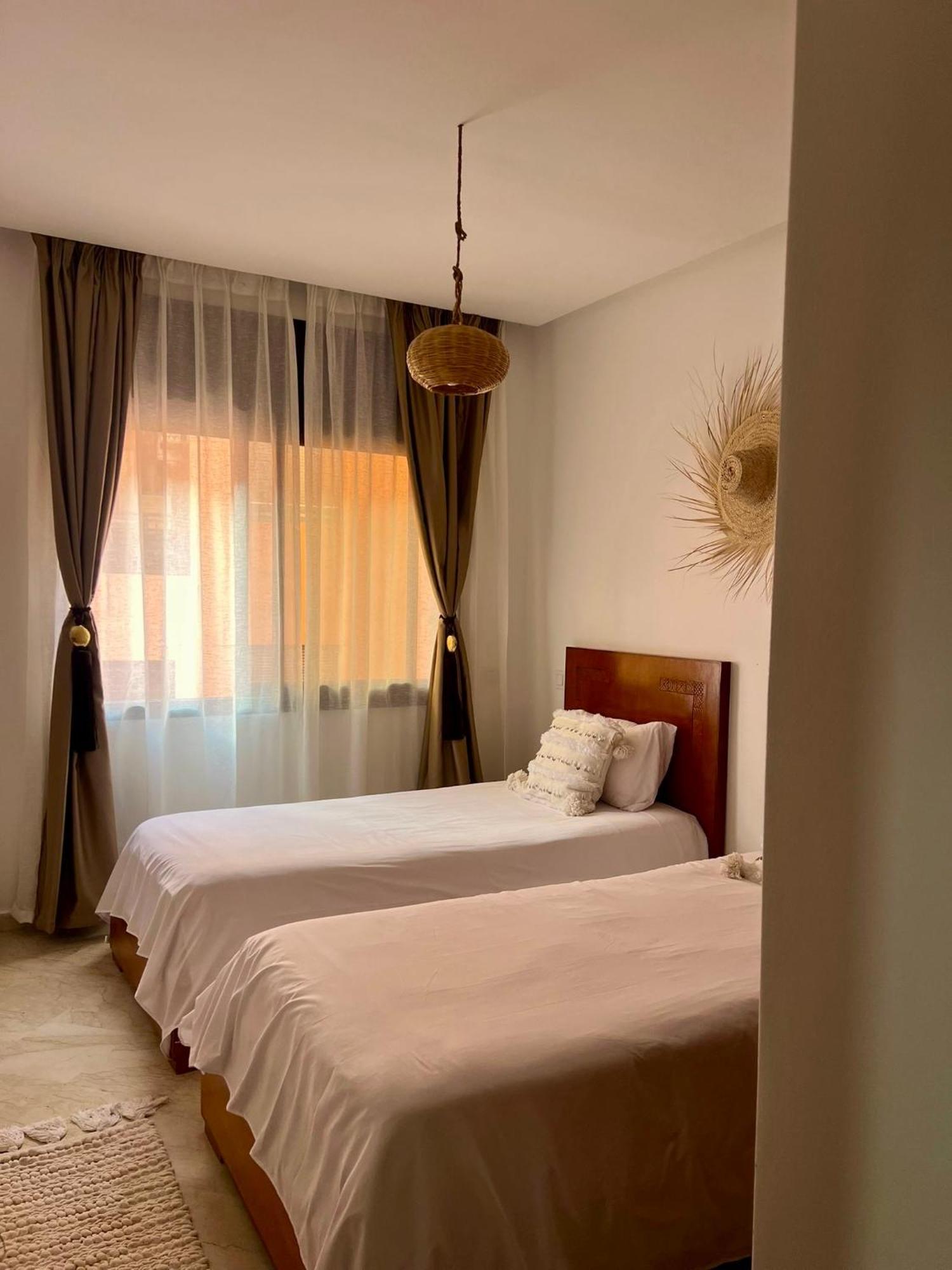Cosy Appartement Au Coeur De Gueliz Marrakesh Extérieur photo